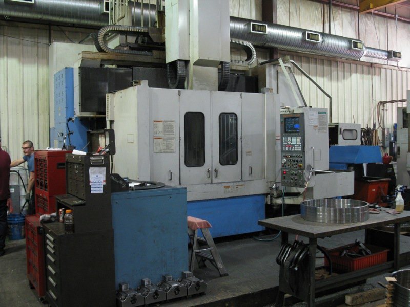 Mazak Megaturn vertical lathe at KVK
